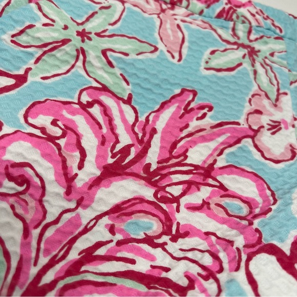 NEW LILLY PULITZER ADIE “BREAKWATER BLUE” LOLITA SHORTS - Picture 11 of 12